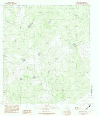 Indio Tank Texas Historical topographic map, 1:24000 scale, 7.5 X 7.5 Minute, Year 1982