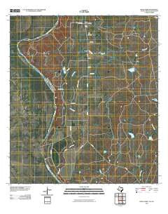 Indio Creek Texas Historical topographic map, 1:24000 scale, 7.5 X 7.5 Minute, Year 2010