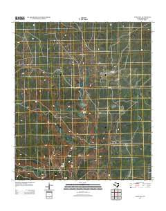 Indio Hill Texas Historical topographic map, 1:24000 scale, 7.5 X 7.5 Minute, Year 2012