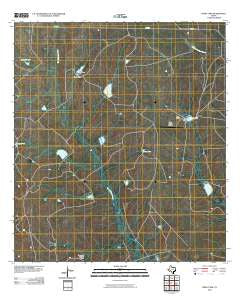 Indio Tank Texas Historical topographic map, 1:24000 scale, 7.5 X 7.5 Minute, Year 2010