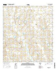 Indio Tank Texas Current topographic map, 1:24000 scale, 7.5 X 7.5 Minute, Year 2016
