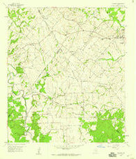 Industry Texas Historical topographic map, 1:24000 scale, 7.5 X 7.5 Minute, Year 1958