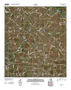 Industry Texas Historical topographic map, 1:24000 scale, 7.5 X 7.5 Minute, Year 2010