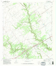 Inez Texas Historical topographic map, 1:24000 scale, 7.5 X 7.5 Minute, Year 1995