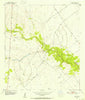 Inez NW Texas Historical topographic map, 1:24000 scale, 7.5 X 7.5 Minute, Year 1951