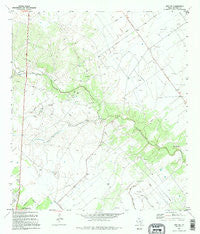 Inez NW Texas Historical topographic map, 1:24000 scale, 7.5 X 7.5 Minute, Year 1995