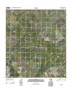 Inez NW Texas Historical topographic map, 1:24000 scale, 7.5 X 7.5 Minute, Year 2013