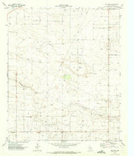 Ink Basin Texas Historical topographic map, 1:24000 scale, 7.5 X 7.5 Minute, Year 1971