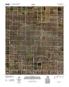 Ink Basin Texas Historical topographic map, 1:24000 scale, 7.5 X 7.5 Minute, Year 2010