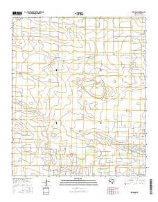 Ink Basin Texas Current topographic map, 1:24000 scale, 7.5 X 7.5 Minute, Year 2016