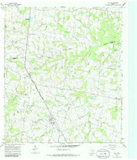 Iola Texas Historical topographic map, 1:24000 scale, 7.5 X 7.5 Minute, Year 1965