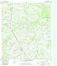 Iola Texas Historical topographic map, 1:24000 scale, 7.5 X 7.5 Minute, Year 1965