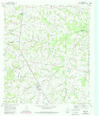 Iola Texas Historical topographic map, 1:24000 scale, 7.5 X 7.5 Minute, Year 1965