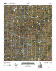 Iola Texas Historical topographic map, 1:24000 scale, 7.5 X 7.5 Minute, Year 2010