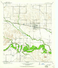 Iowa Park Texas Historical topographic map, 1:24000 scale, 7.5 X 7.5 Minute, Year 1916