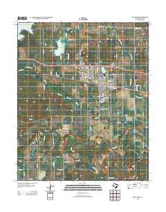 Iowa Park Texas Historical topographic map, 1:24000 scale, 7.5 X 7.5 Minute, Year 2013
