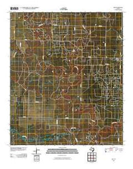 Ira Texas Historical topographic map, 1:24000 scale, 7.5 X 7.5 Minute, Year 2010