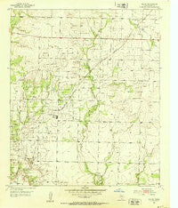 Ira NE Texas Historical topographic map, 1:24000 scale, 7.5 X 7.5 Minute, Year 1952