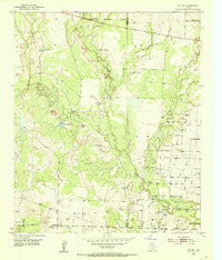 Ira NW Texas Historical topographic map, 1:24000 scale, 7.5 X 7.5 Minute, Year 1951