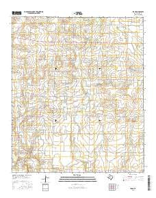 Ira NE Texas Current topographic map, 1:24000 scale, 7.5 X 7.5 Minute, Year 2016