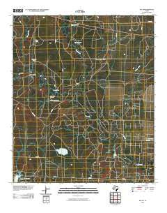 Ira NW Texas Historical topographic map, 1:24000 scale, 7.5 X 7.5 Minute, Year 2010