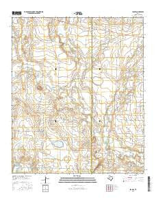 Ira NW Texas Current topographic map, 1:24000 scale, 7.5 X 7.5 Minute, Year 2016