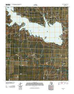 Ira SW Texas Historical topographic map, 1:24000 scale, 7.5 X 7.5 Minute, Year 2010