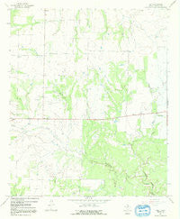 Irby Texas Historical topographic map, 1:24000 scale, 7.5 X 7.5 Minute, Year 1966