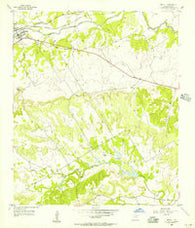 Iredell Texas Historical topographic map, 1:24000 scale, 7.5 X 7.5 Minute, Year 1956