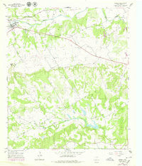 Iredell Texas Historical topographic map, 1:24000 scale, 7.5 X 7.5 Minute, Year 1956