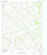 Irene Texas Historical topographic map, 1:24000 scale, 7.5 X 7.5 Minute, Year 1957