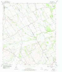Irene Texas Historical topographic map, 1:24000 scale, 7.5 X 7.5 Minute, Year 1957