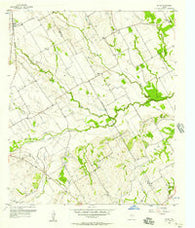 Irene Texas Historical topographic map, 1:24000 scale, 7.5 X 7.5 Minute, Year 1957