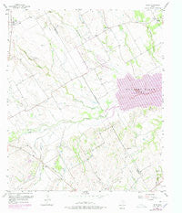 Irene Texas Historical topographic map, 1:24000 scale, 7.5 X 7.5 Minute, Year 1957