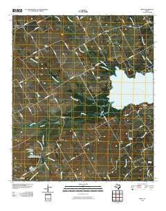 Irene Texas Historical topographic map, 1:24000 scale, 7.5 X 7.5 Minute, Year 2010