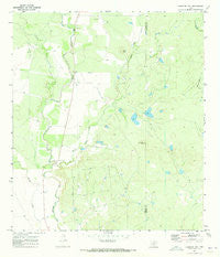 Irishman Hill Texas Historical topographic map, 1:24000 scale, 7.5 X 7.5 Minute, Year 1970