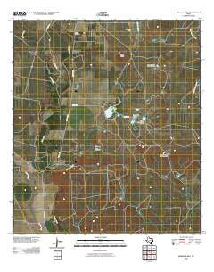 Irishman Hill Texas Historical topographic map, 1:24000 scale, 7.5 X 7.5 Minute, Year 2010