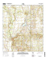 Irishman Hill Texas Current topographic map, 1:24000 scale, 7.5 X 7.5 Minute, Year 2016