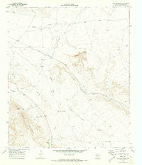 Iron Mountain Texas Historical topographic map, 1:24000 scale, 7.5 X 7.5 Minute, Year 1970