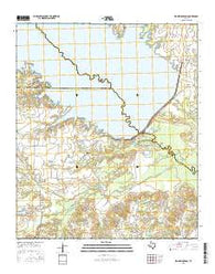 Iron Bridge Dam Texas Current topographic map, 1:24000 scale, 7.5 X 7.5 Minute, Year 2016