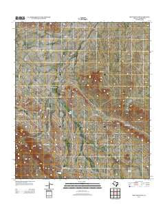 Iron Mountain Texas Historical topographic map, 1:24000 scale, 7.5 X 7.5 Minute, Year 2012