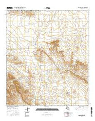 Iron Mountain Texas Current topographic map, 1:24000 scale, 7.5 X 7.5 Minute, Year 2016