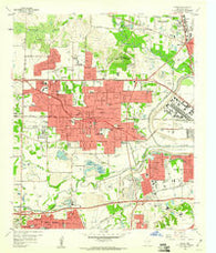 Irving Texas Historical topographic map, 1:24000 scale, 7.5 X 7.5 Minute, Year 1959