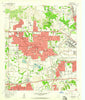 Irving Texas Historical topographic map, 1:24000 scale, 7.5 X 7.5 Minute, Year 1959