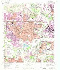 Irving Texas Historical topographic map, 1:24000 scale, 7.5 X 7.5 Minute, Year 1959