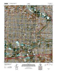 Irving Texas Historical topographic map, 1:24000 scale, 7.5 X 7.5 Minute, Year 2010
