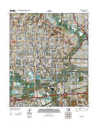 Irving Texas Historical topographic map, 1:24000 scale, 7.5 X 7.5 Minute, Year 2012