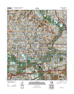 Irving Texas Historical topographic map, 1:24000 scale, 7.5 X 7.5 Minute, Year 2012