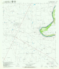 Isla Mesteno Texas Historical topographic map, 1:24000 scale, 7.5 X 7.5 Minute, Year 1979