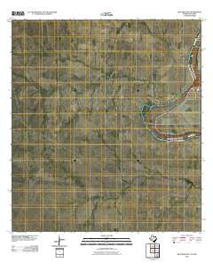 Isla Mesteno Texas Historical topographic map, 1:24000 scale, 7.5 X 7.5 Minute, Year 2010